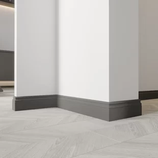 AGT MDF SÜPÜRGELİK 96 mm x 2800 mm Kalınlık 12 mm  SPR-8100